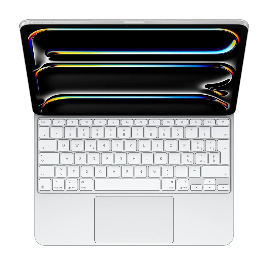 Чехол-клавиатура с подсветкой для планшета Apple Magic Keyboard for iPad Pro 13‑inch [M5/M4] - Italian - White (MWR43T/A)