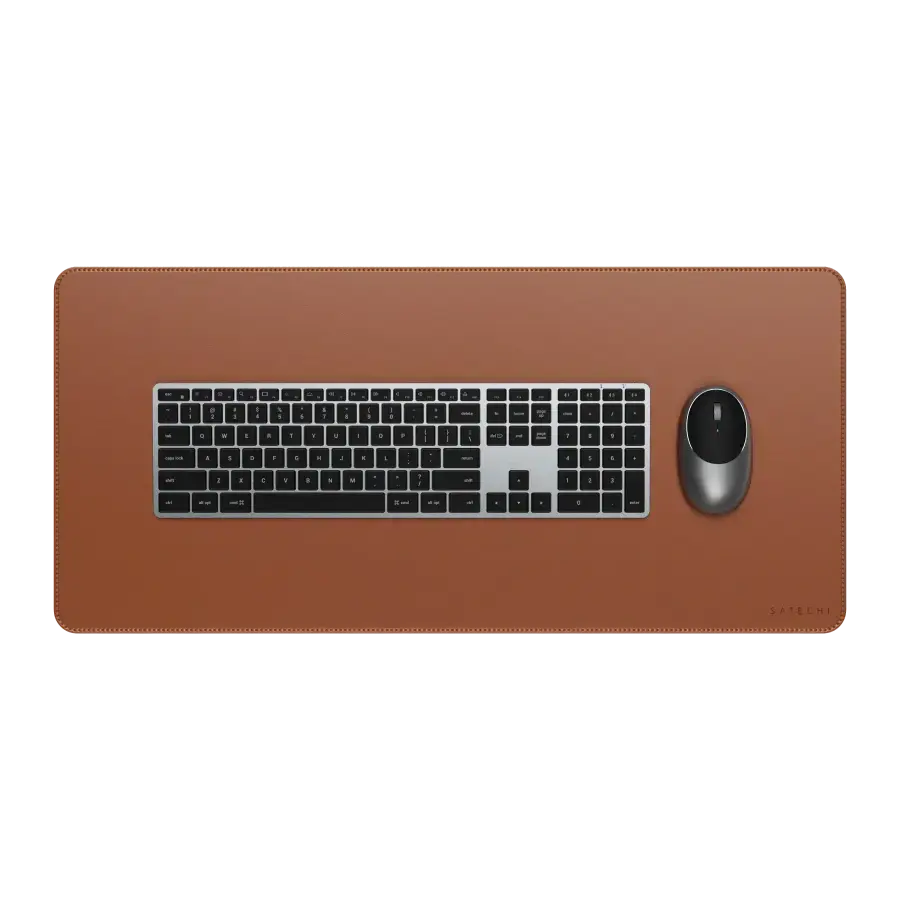 Настільний килимок Satechi Vegan-Leather Premium Desk Mat - Brown (ST-LPDMN)