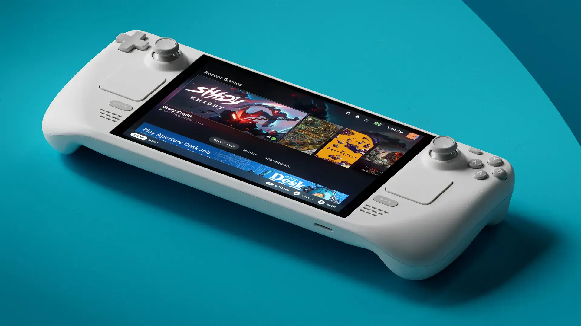 Портативна ігрова приставка Valve Steam Deck OLED 1 TB Limited Edition - White