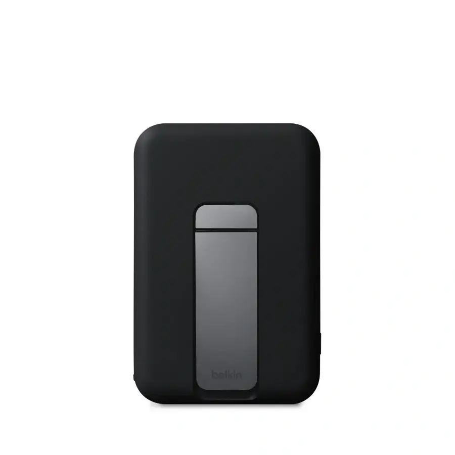 Портативний зарядний пристрій [Power Bank] з MagSafe та підставкою Belkin BoostCharge Pro Magnetic Charging Power Bank MagSafe 10K Qi2 15W + Cable (BPD009dsBK-APL, HRE52)