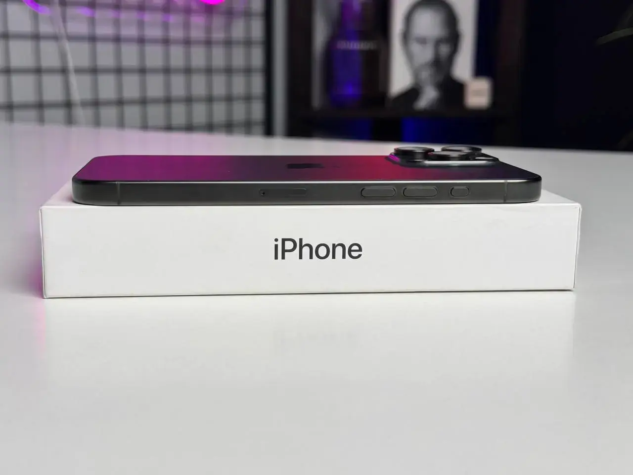 SWAP Apple iPhone 15 Pro Max 512GB Black Titanium (MU7C3) - Состояние: новый (с обмена по гарантии Apple) | Аккумулятор: 100% | Комплектация: полный | Гарантія: 6 мес.