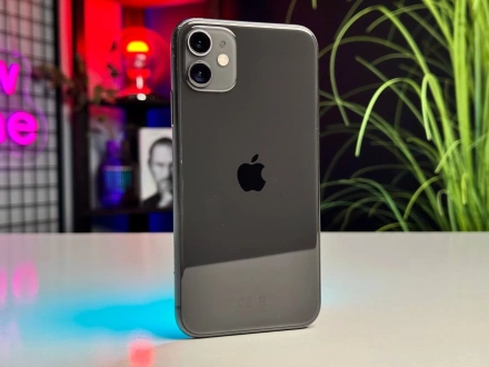 ВЖИВАНИЙ Apple iPhone 11 64GB Black (MHCP3, MHDA3) - Стан: задовільний | Акумулятор: 100% | Комплектація: без комплекту | Гарантія: 1 міс.