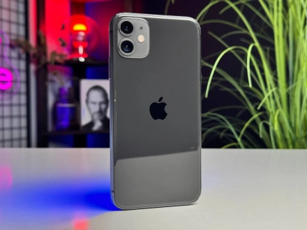 Б/У Apple iPhone 11 64GB Black (MHCP3, MHDA3) Slim Box - Состояние: удовлетворительный | Аккумулятор: 100% | Комплектация: iPhone | Гарантія: 1 мес.