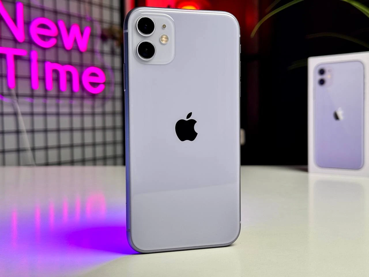 Б/У Apple iPhone 11 64GB Purple (MWLC2) - Состояние: идеальный | Аккумулятор: 100% | Комплектация: полный | Гарантія: 1 мес.