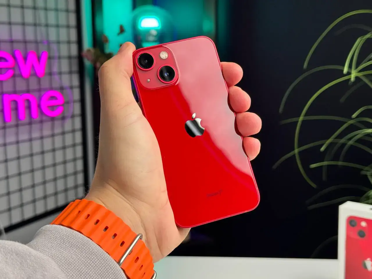 ВЖИВАНИЙ Apple iPhone 13 Mini 128GB (PRODUCT)RED (MLHQ3, MLK33) - Стан: гарний | Акумулятор: 87% | Комплектація: коробка | Гарантія: 1 міс.