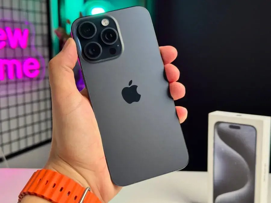 ВЖИВАНИЙ Apple iPhone 15 Pro Max 512GB Blue Titanium (MU7F3) - Стан: гарний | Акумулятор: 89% | Комплектація: повний | Гарантія: 1 міс.