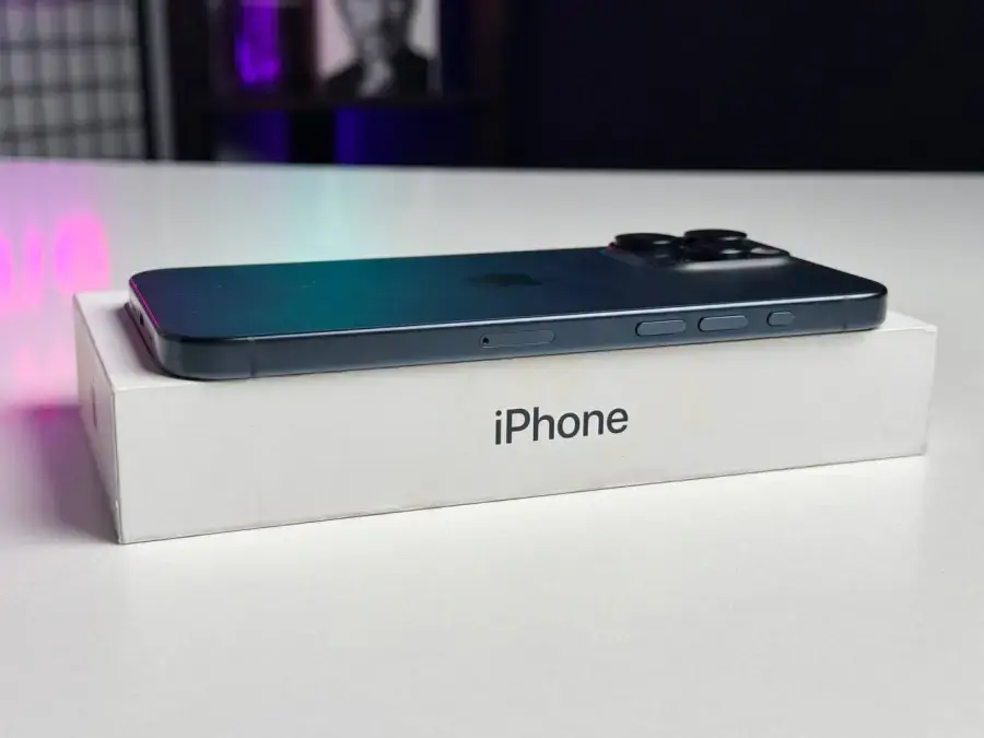 ВЖИВАНИЙ Apple iPhone 15 Pro Max 512GB Blue Titanium (MU7F3) - Стан: гарний | Акумулятор: 89% | Комплектація: повний | Гарантія: 1 міс.