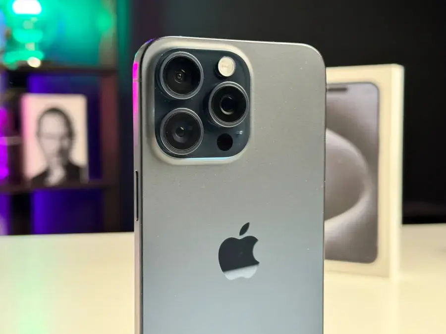 ВЖИВАНИЙ Apple iPhone 15 Pro Max 512GB Blue Titanium (MU7F3) - Стан: гарний | Акумулятор: 89% | Комплектація: повний | Гарантія: 1 міс.