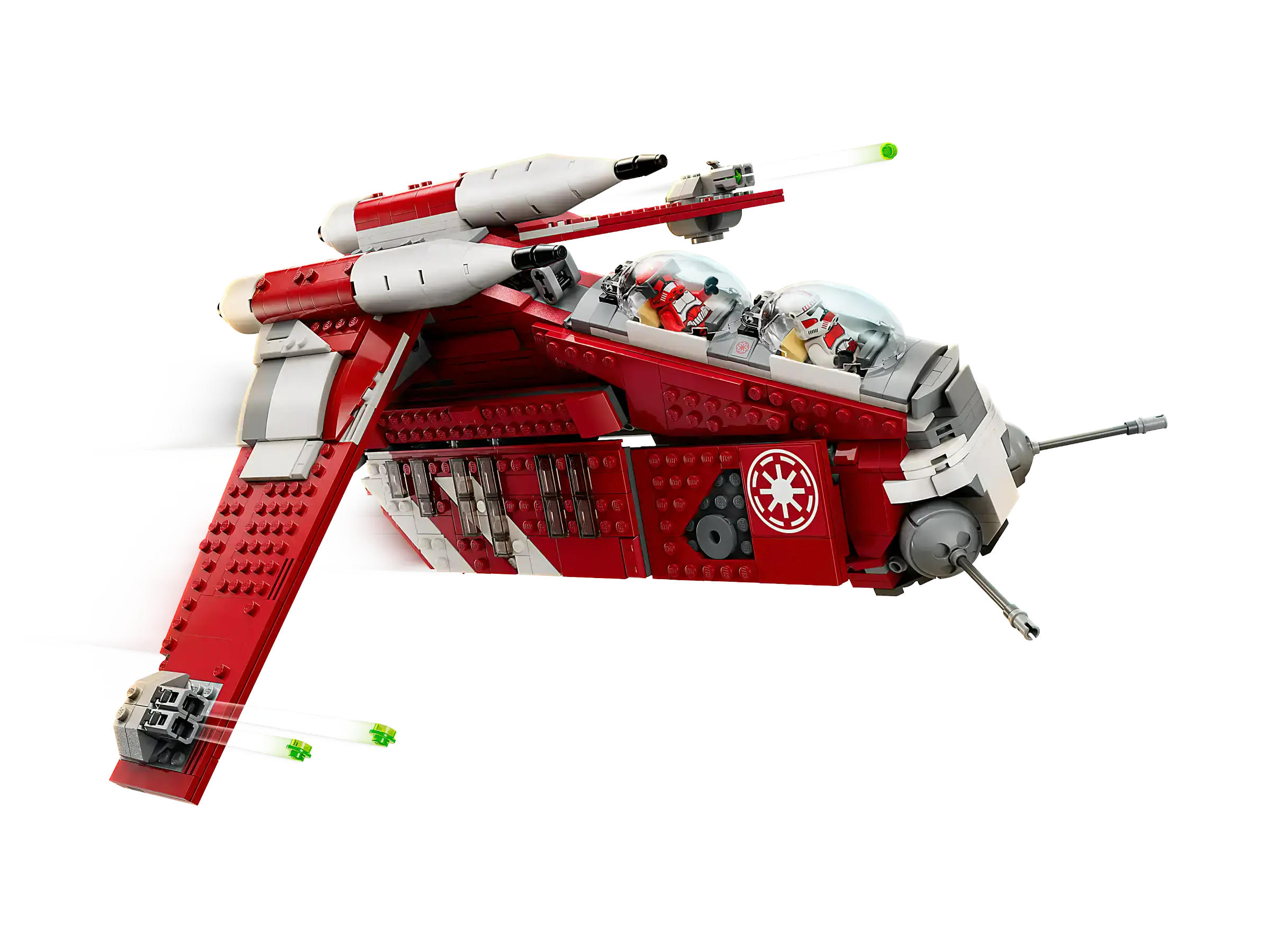 Блочный конструктор LEGO Star Wars Бойовий корабель Корусантської варти (75354)
