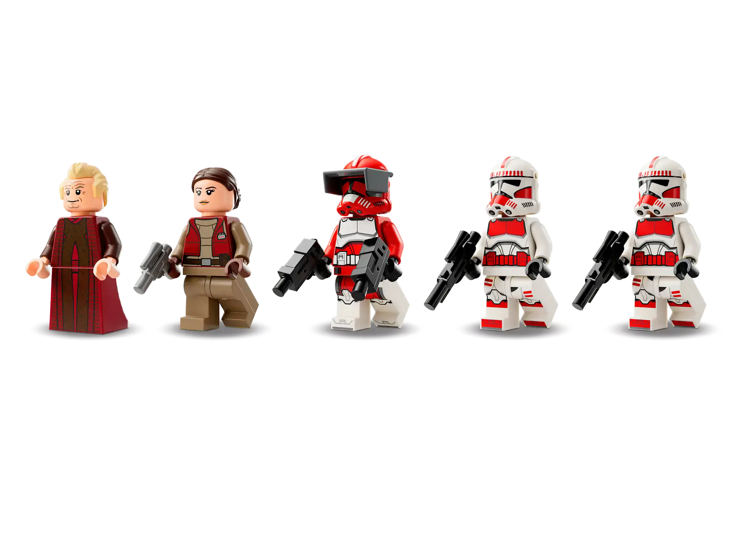 Блочный конструктор LEGO Star Wars Бойовий корабель Корусантської варти (75354)