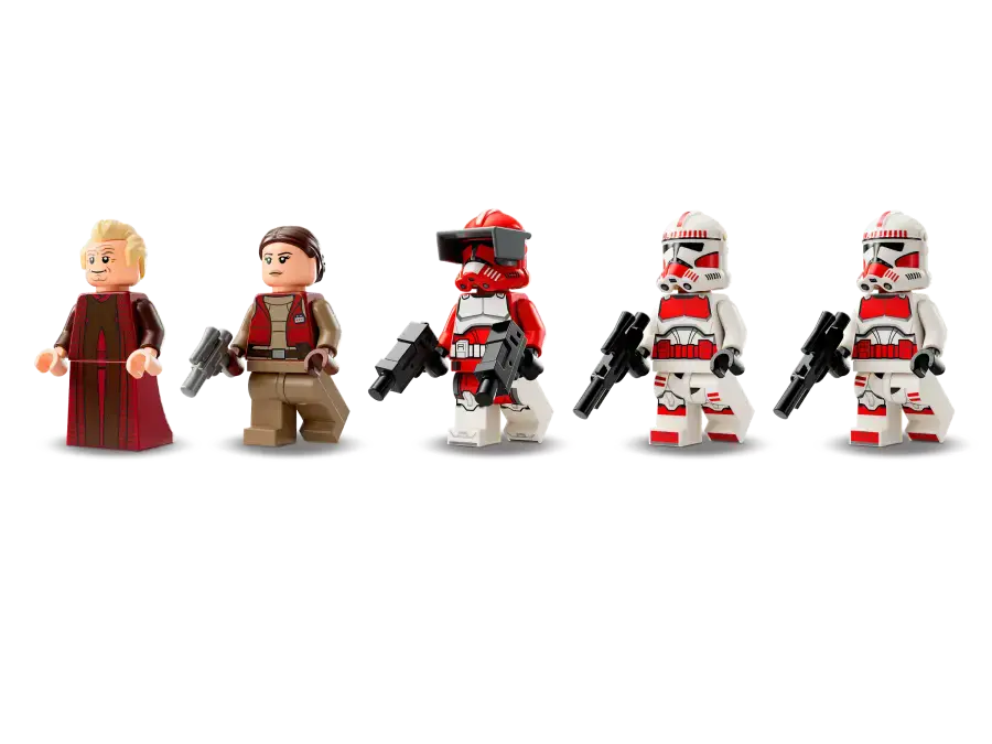 Блоковий конструктор LEGO Star Wars Бойовий корабель Корусантської варти (75354)