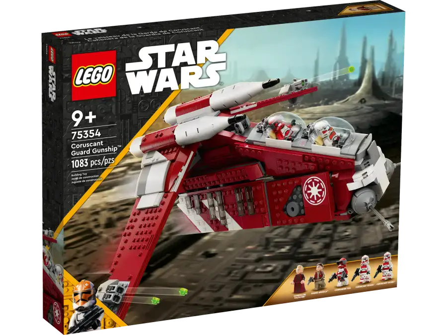 Блоковий конструктор LEGO Star Wars Бойовий корабель Корусантської варти (75354)