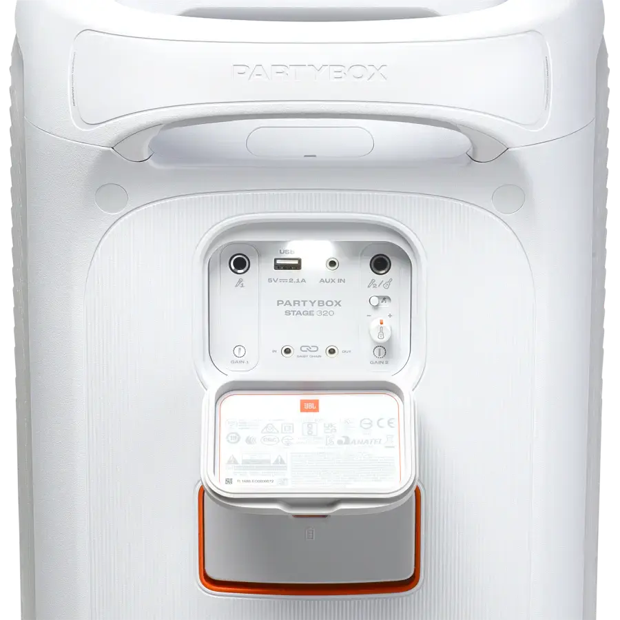 Колонка JBL PartyBox Stage 320 - White (JBLPBSTAGE320SWEP)