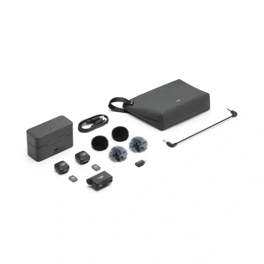 Мікрофонна система DJI Mic Mini [2 TX + 1 RX + Charging Case] (CP.RN.00000433.01)