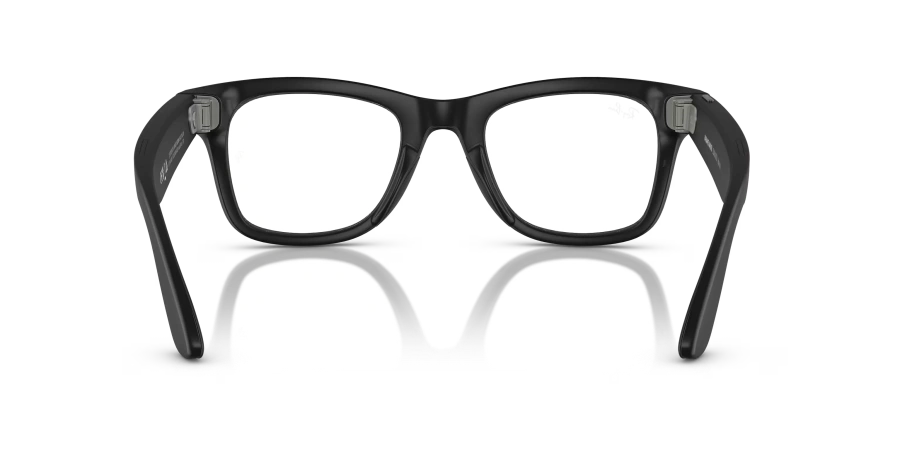 OPEN BOX Смарт-очки Ray-Ban | Meta Wayfarer Large - Matte Black / Clear to Graphite Green Transitions (RW4008 601S1M 53-22)