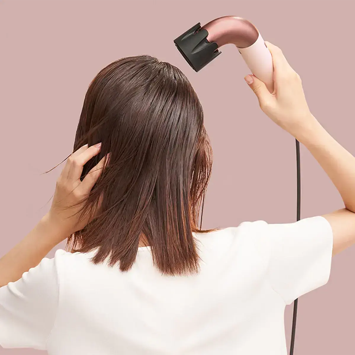 Професійний фен для волосся Dyson HD18 Supersonic r Professional Hair Dryer Straight+Wavy - Ceramic Pink/Rose Gold (113332-01) EU