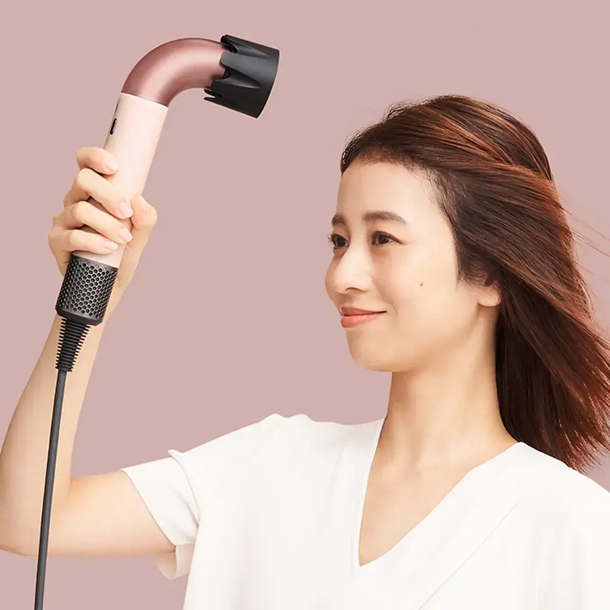 Професійний фен для волосся Dyson HD18 Supersonic r Professional Hair Dryer Straight+Wavy - Ceramic Pink/Rose Gold (113332-01) EU