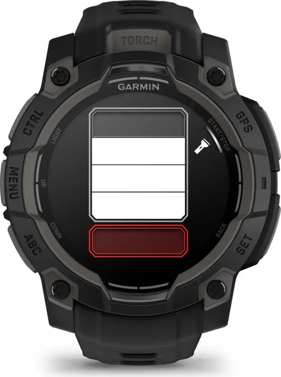 Смарт-годинник Garmin Instinct 3 45mm AMOLED Black with Black Band (010-02936-00)