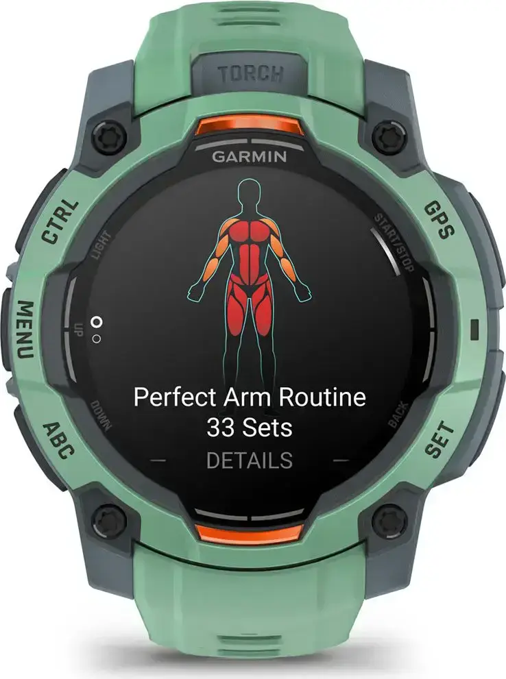 Смарт-часы Garmin Instinct 3 45mm AMOLED Neo Tropic with Neo Tropic Band (010-02936-01)