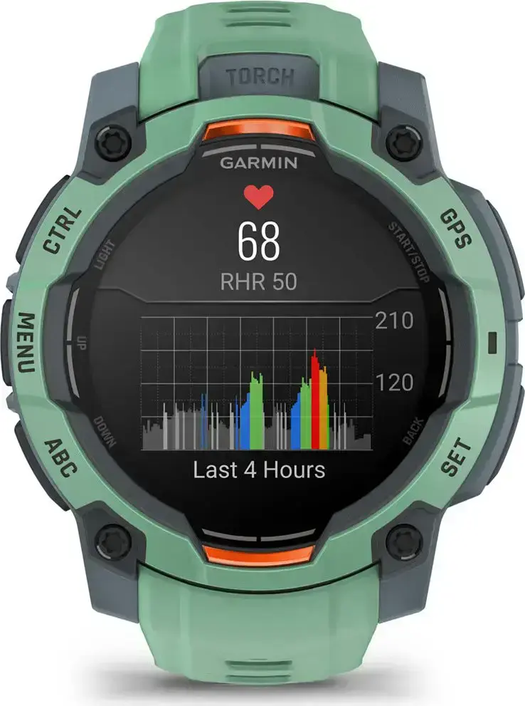Смарт-часы Garmin Instinct 3 45mm AMOLED Neo Tropic with Neo Tropic Band (010-02936-01)