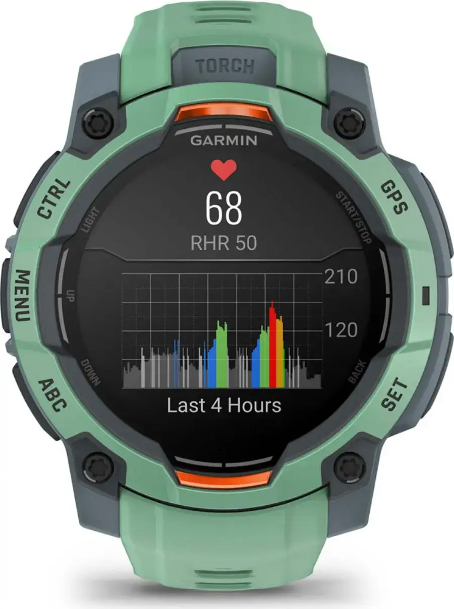 Смарт-годинник Garmin Instinct 3 45mm AMOLED Neo Tropic with Neo Tropic Band (010-02936-01)