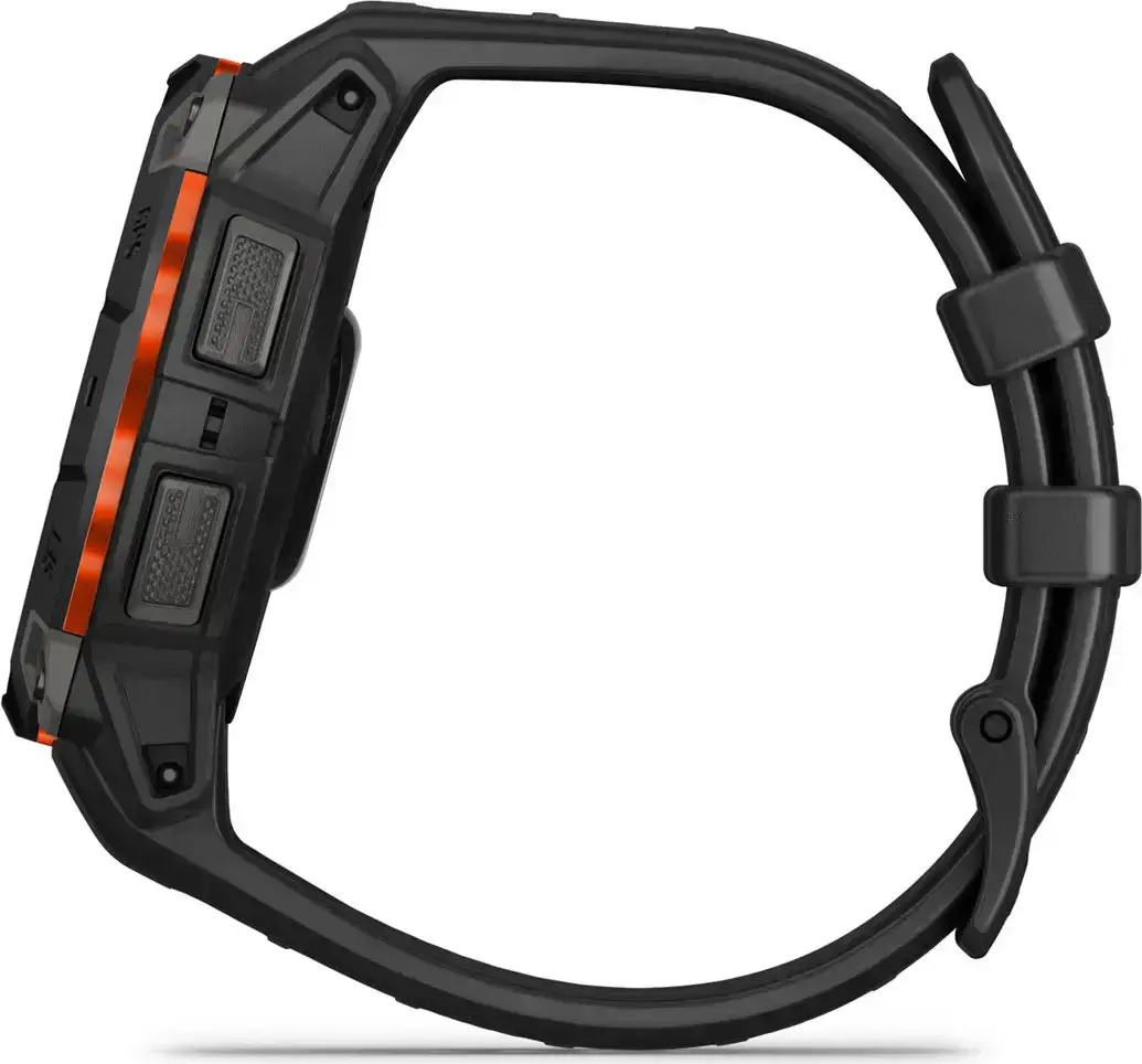 Смарт-годинник Garmin Instinct 3 45mm Solar Black with Black Band (010-02934-00)