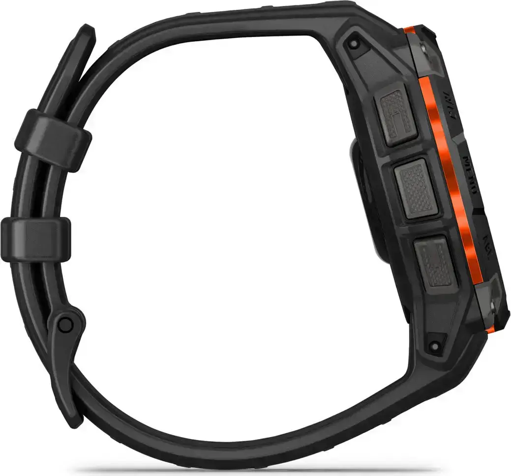 Смарт-годинник Garmin Instinct 3 45mm Solar Black with Black Band (010-02934-00)