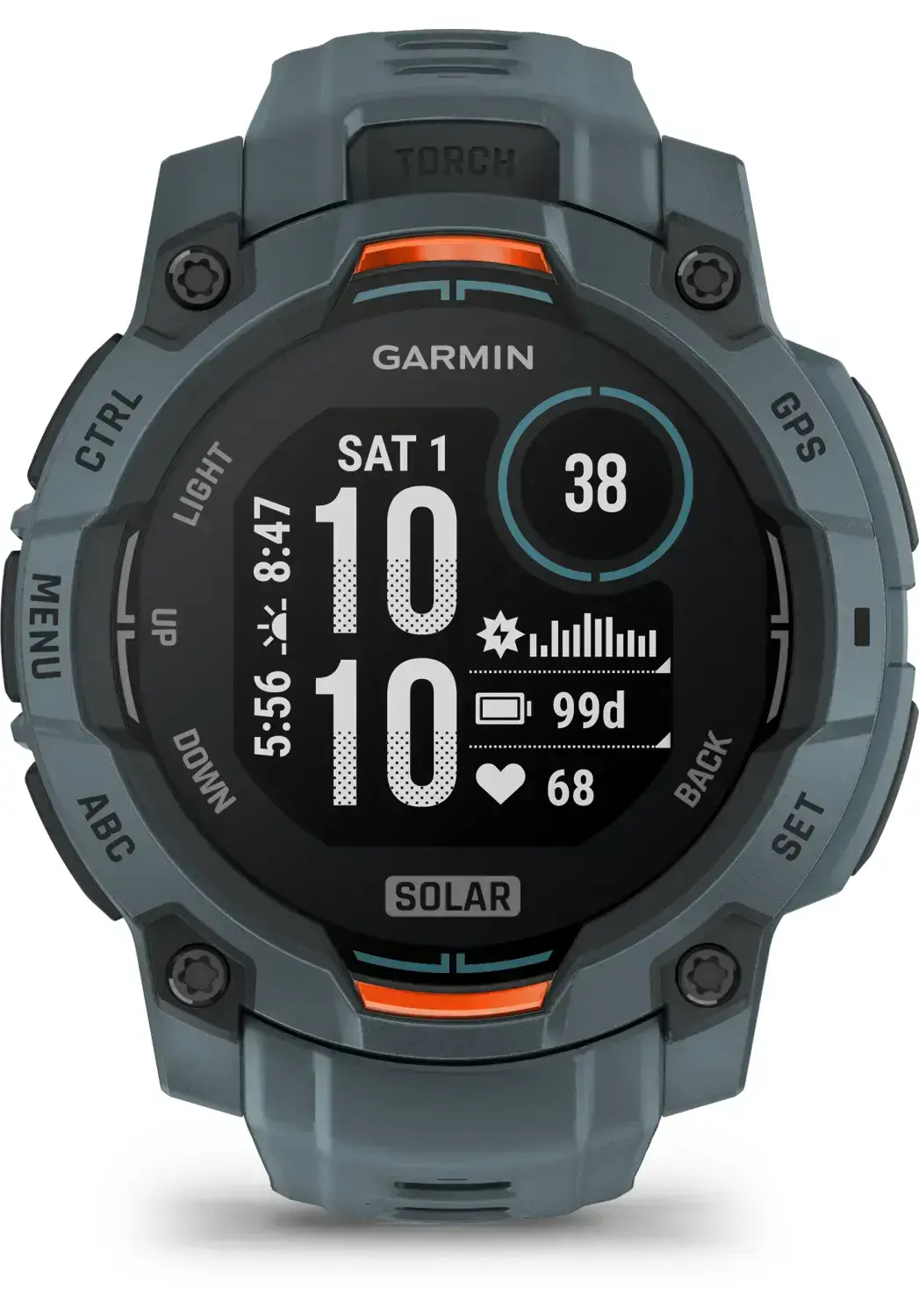 Смарт-годинник Garmin Instinct 3 45mm Solar Twilight with Twilight Band (010-02934-01)