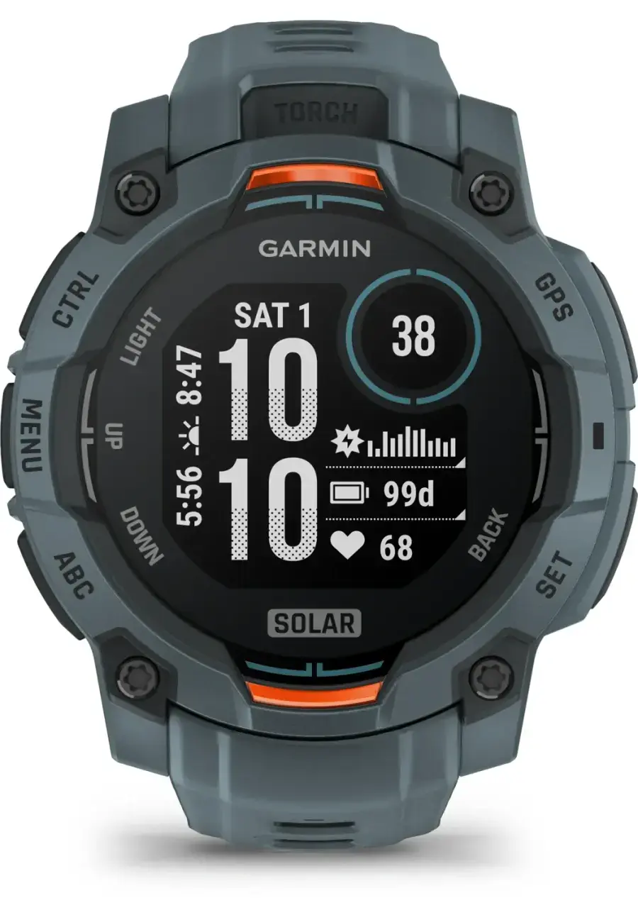 Смарт-годинник Garmin Instinct 3 45mm Solar Twilight with Twilight Band (010-02934-01)