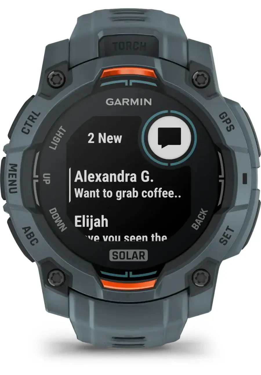 Смарт-годинник Garmin Instinct 3 45mm Solar Twilight with Twilight Band (010-02934-01)