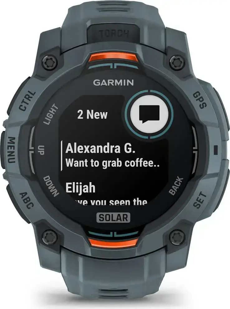 Смарт-годинник Garmin Instinct 3 45mm Solar Twilight with Twilight Band (010-02934-01)