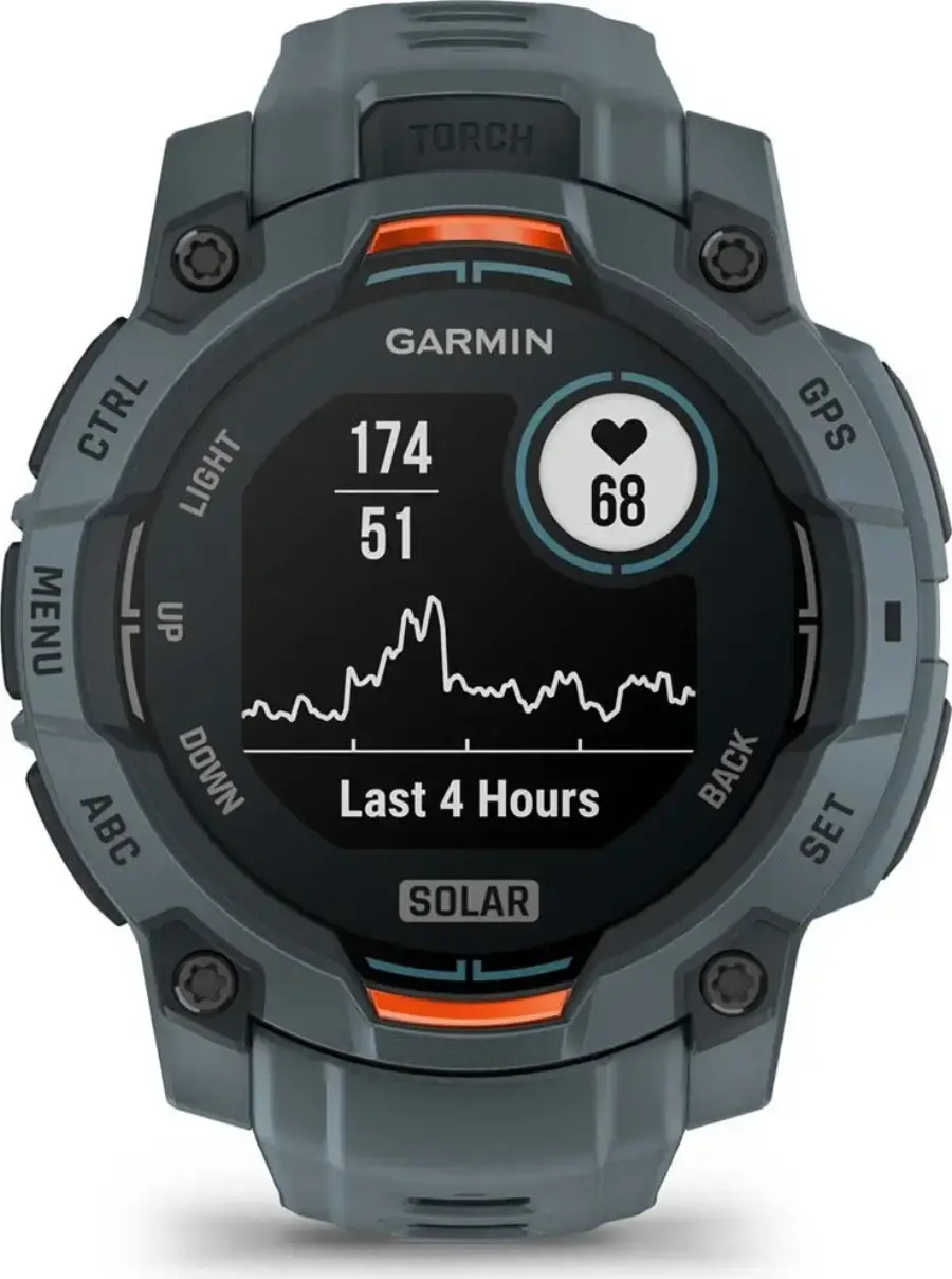 Смарт-годинник Garmin Instinct 3 45mm Solar Twilight with Twilight Band (010-02934-01)