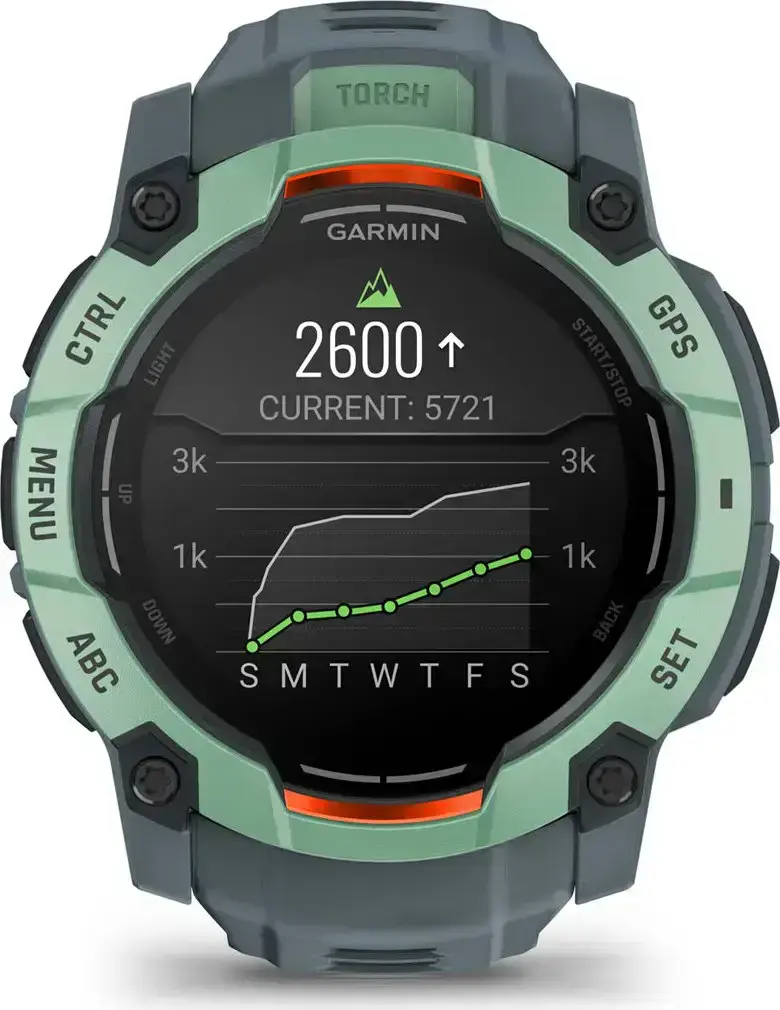 Смарт-часы Garmin Instinct 3 50mm AMOLED Neo Tropic with Twilight Band (010-03020-01)