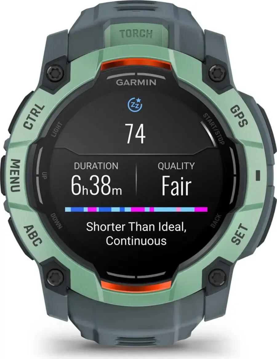 Смарт-годинник Garmin Instinct 3 50mm AMOLED Neo Tropic with Twilight Band (010-03020-01)