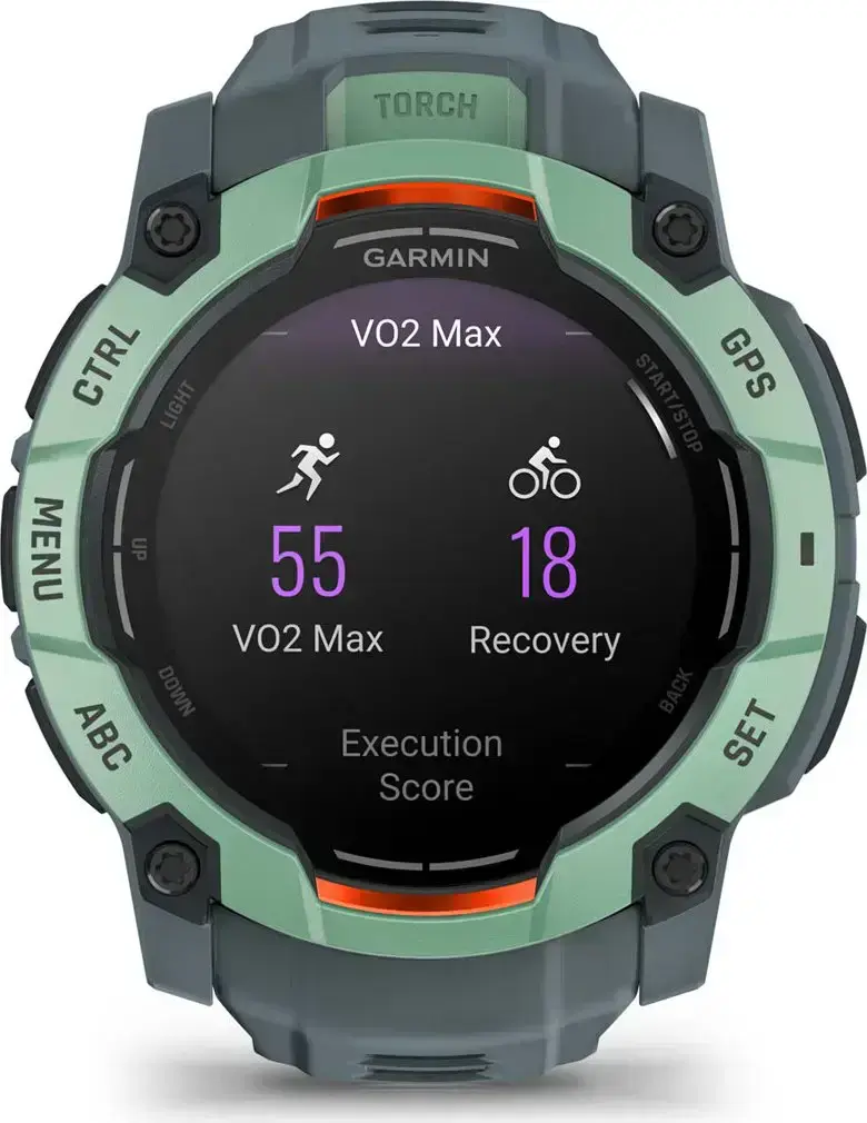 Смарт-часы Garmin Instinct 3 50mm AMOLED Neo Tropic with Twilight Band (010-03020-01)