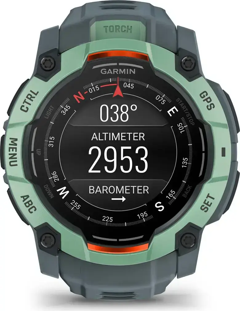 Смарт-часы Garmin Instinct 3 50mm AMOLED Neo Tropic with Twilight Band (010-03020-01)