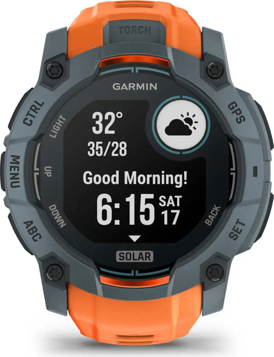 Смарт-годинник Garmin Instinct 3 50mm Solar Twilight with Solstice Band (010-02935-01)