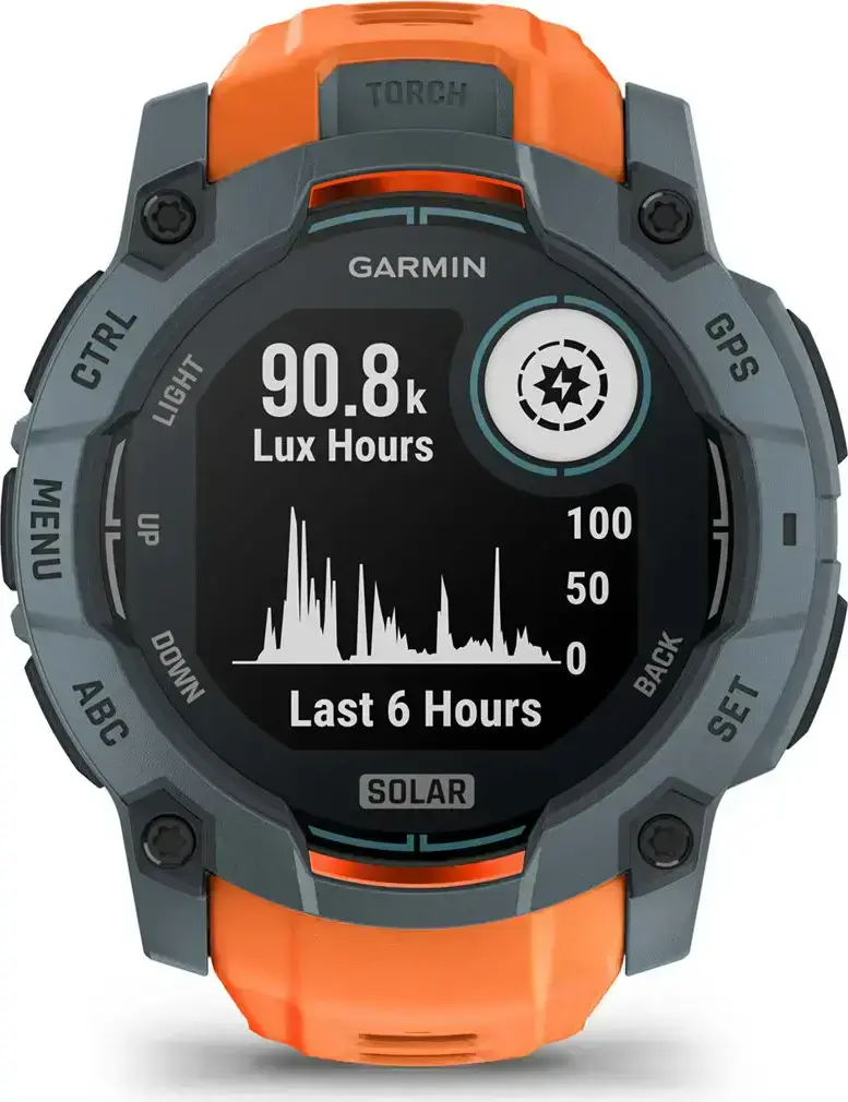 Смарт-годинник Garmin Instinct 3 50mm Solar Twilight with Solstice Band (010-02935-01)