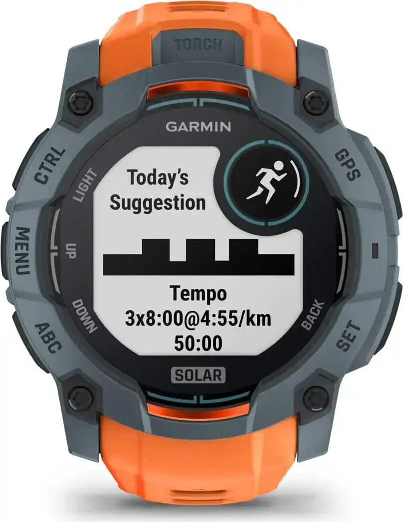 Смарт-годинник Garmin Instinct 3 50mm Solar Twilight with Solstice Band (010-02935-01)