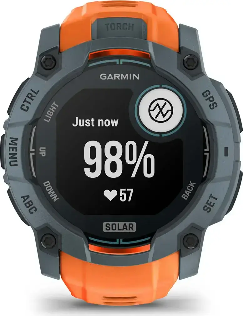 Смарт-годинник Garmin Instinct 3 50mm Solar Twilight with Solstice Band (010-02935-01)