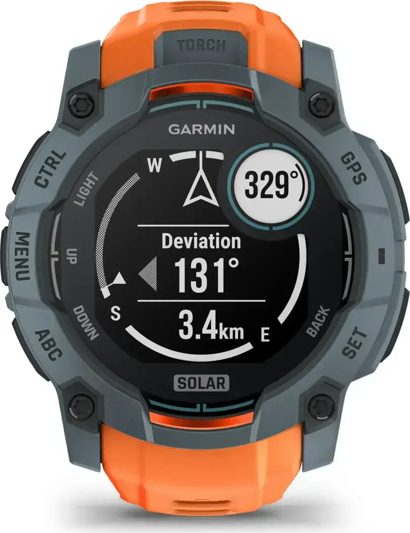 Смарт-годинник Garmin Instinct 3 50mm Solar Twilight with Solstice Band (010-02935-01)