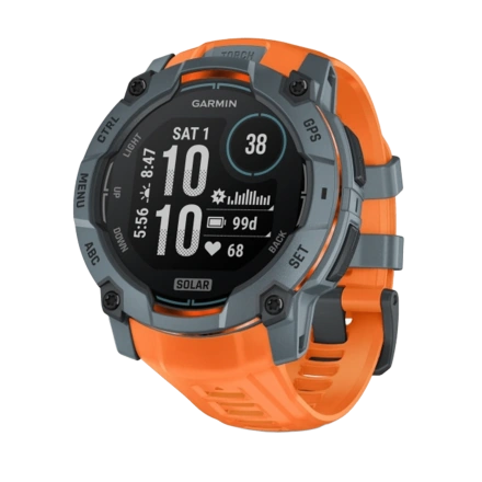 Смарт-часы Garmin Instinct 3 50mm Solar Twilight with Solstice Band (010-02935-01)