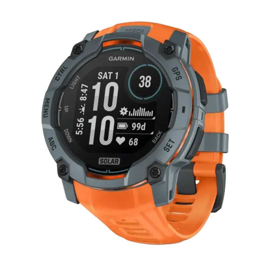 Смарт-годинник Garmin Instinct 3 50mm Solar Twilight with Solstice Band (010-02935-01)