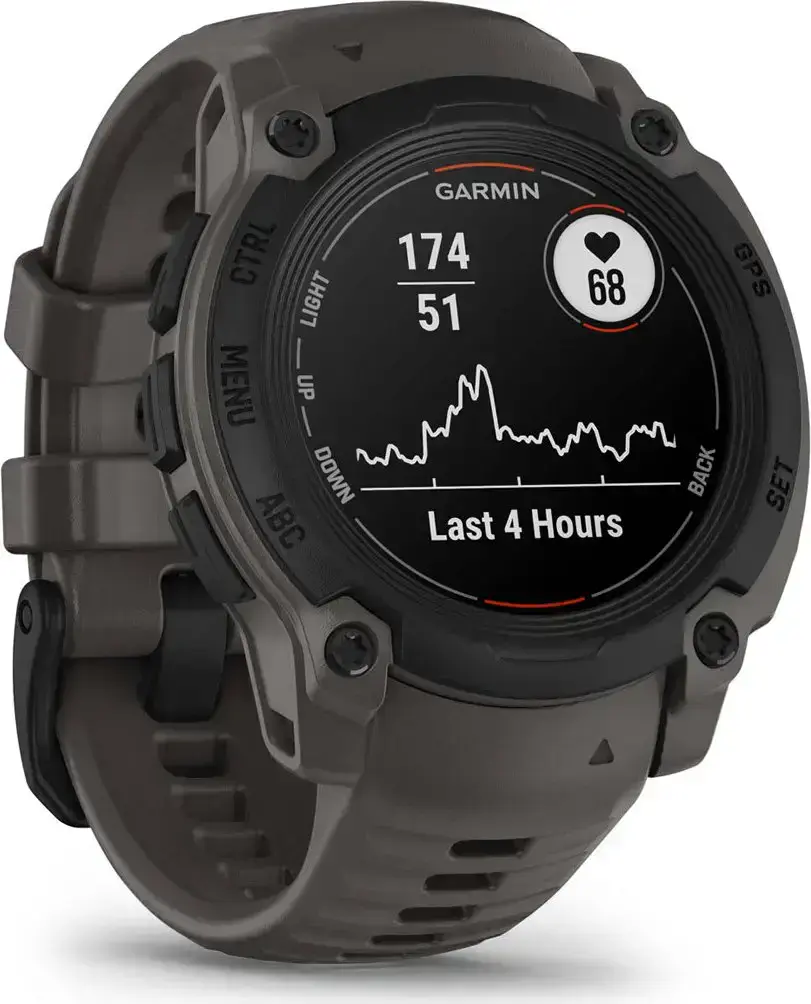 Смарт-годинник Garmin Instinct E 40mm Black with Charcoal Band (010-02932-00)