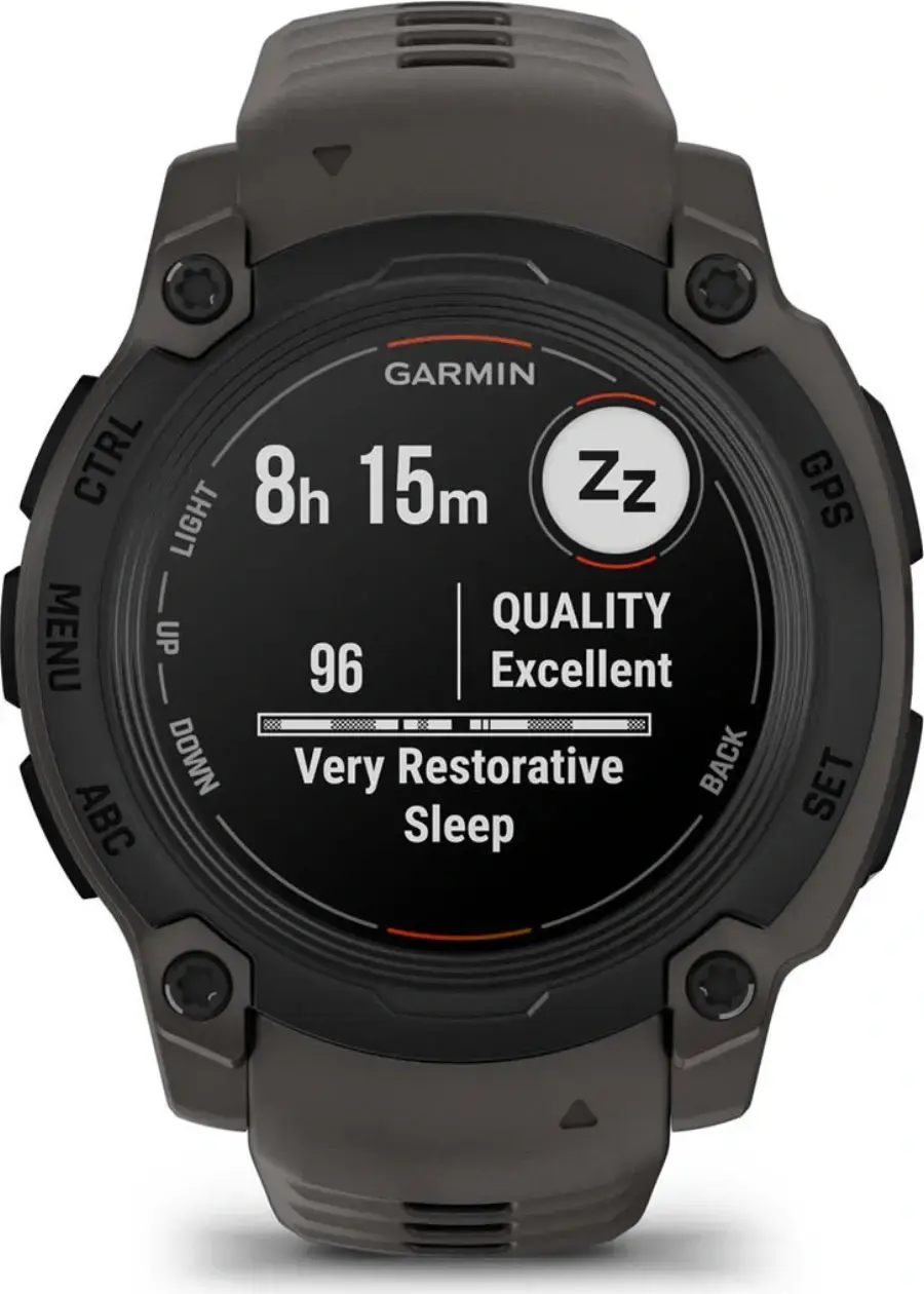 Смарт-годинник Garmin Instinct E 40mm Black with Charcoal Band (010-02932-00)