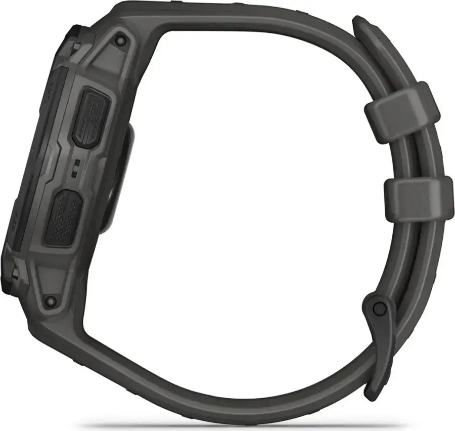 Смарт-годинник Garmin Instinct E 45mm Black with Charcoal Band (010-02933-00)