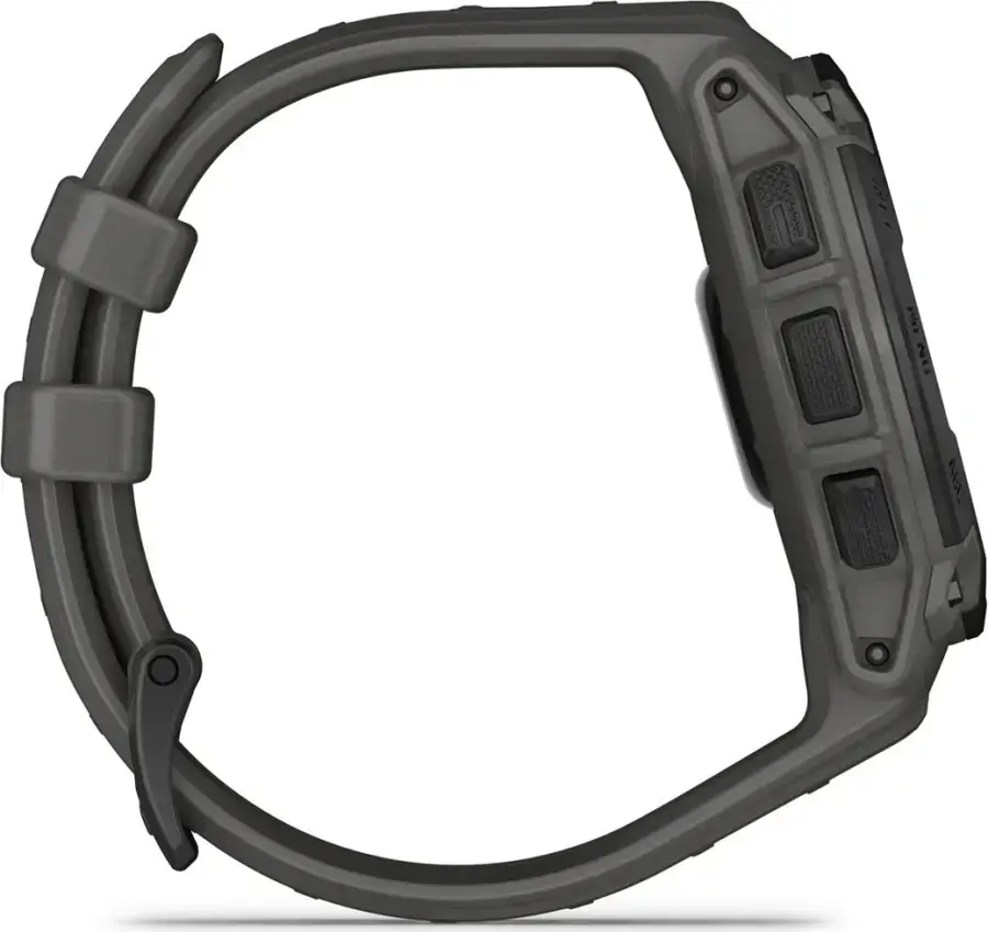 Смарт-годинник Garmin Instinct E 45mm Black with Charcoal Band (010-02933-00)