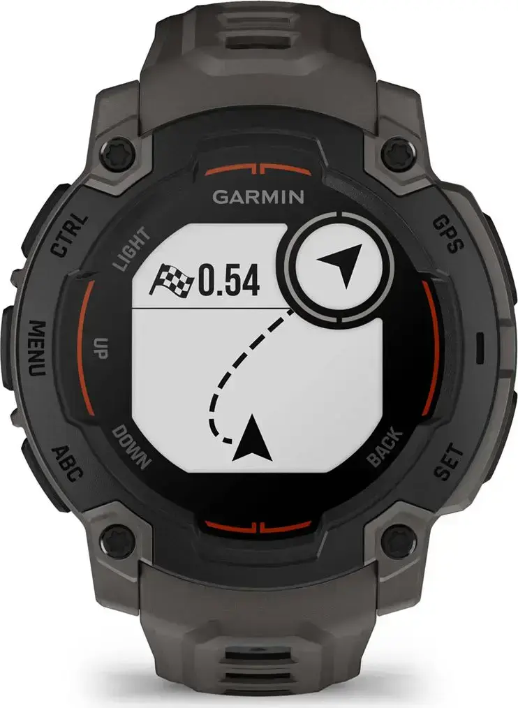 Смарт-годинник Garmin Instinct E 45mm Black with Charcoal Band (010-02933-00)