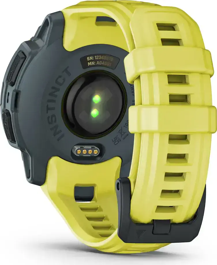Смарт-годинник Garmin Instinct E 45mm Electric Lime with Electric Lime Ban (010-02933-01)