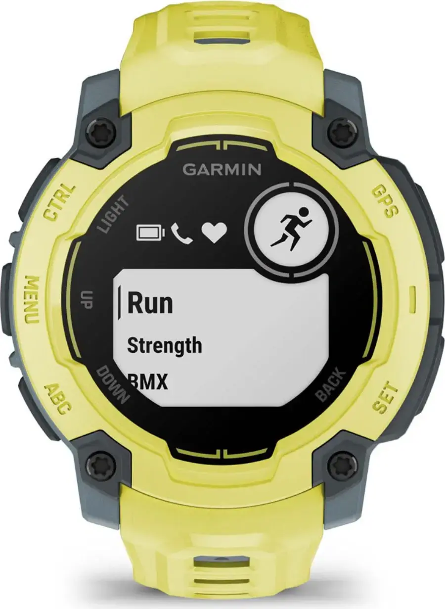 Смарт-годинник Garmin Instinct E 45mm Electric Lime with Electric Lime Ban (010-02933-01)